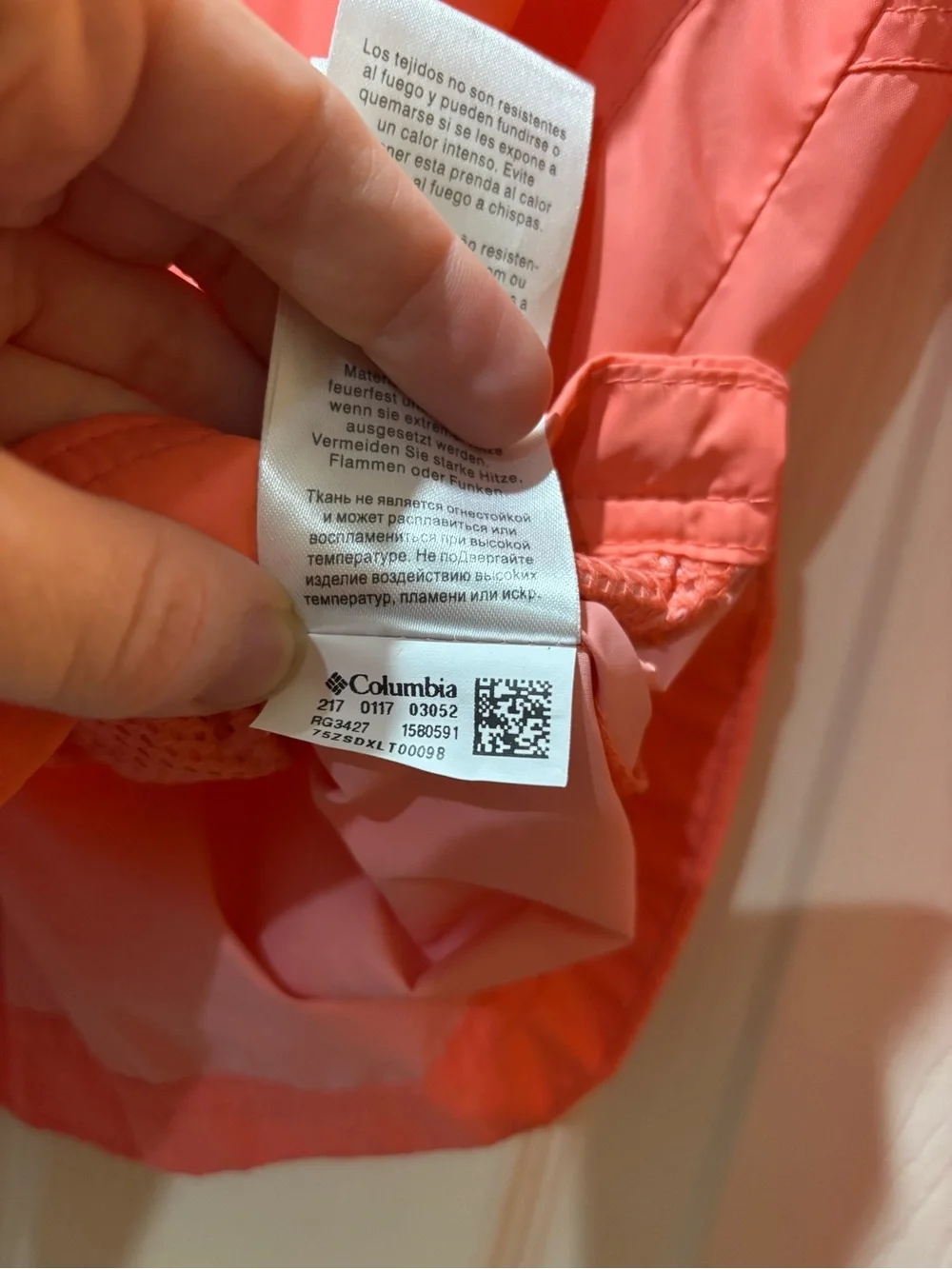 Columbia Coral Windbreaker Rain Jacket - Pink